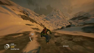 How to properly descend a mountain in STEEP