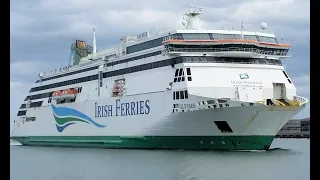 Travel London uk to Ireland via car and Irish Ferry Pembroke to Rosslare