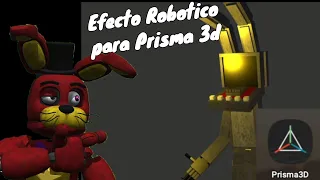 COMO HACER EL EFECTO ROBOTICO EN PRISMA 3D!(Metodo facil) Tutorial de prisma 3d