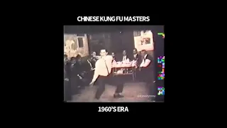 Chinese Kung fu forms from masters 1960