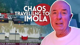 Chaos traveling to the 2023 Imola Grand Prix.