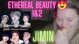 FIRST reaction to JIMIN - ETHEREAL BEAUTY 😍 PT 1 & 2 💜💜💜