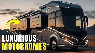 Top 10 LUXURY MEGA Motor Homes - Hotel on WHEELS!