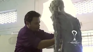 Figurative Sculpture Demonstration by Sandip Raut