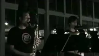 Black bass clarinet duo