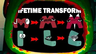 Alphabet Lore But They Lifetime Transform Full A Z Baby, Original and Old Transform