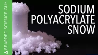 The Fake Snow Experiment (Sodium Polyacrylate) - (Chemistry)