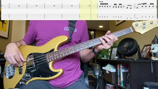 The Ocean by Led Zeppelin Isolated Bass Cover with Tab
