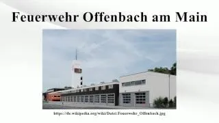 Feuerwehr Offenbach am Main