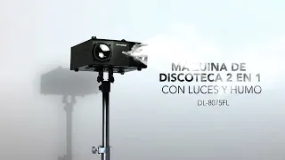 MAQUINA DE HUMO CON LUCES DE DISCO