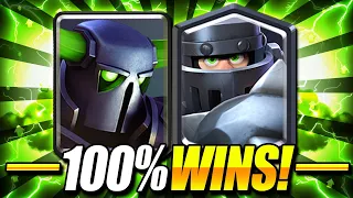 #1 UNDEFEATED NEW META COMBO!! MEGA KNIGHT + PEKKA NEVER LOSES! Clash Royale Mega Knight Deck