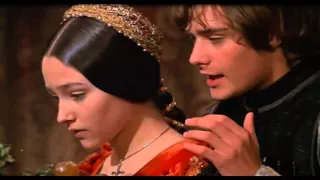 Romeo and Juliet first kiss