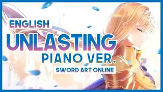 【mew】"unlasting piano ver." by LiSA ║ SAO Alicization: War of Underworld ED ║ ENGLISH Cover & Lyrics