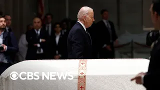 Watch: President Biden speaks at Sandra Day O'Connor's funeral