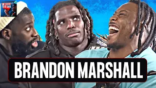 Brandon Marshall: How I AM ATHLETE Drama Began & Who Has Better Hands, Tyreek or B-Marsh?