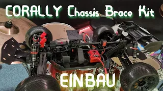 Corally Chassis Brace Kit Xtreme - EINBAU