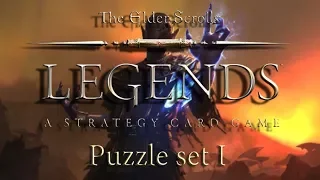 TES Legends. Houses of Morrowind. Puzzles 1. Caius`s training.