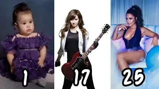 Demi Lovato Transformation From 1-25 Years Old ★ From Baby To Teenager