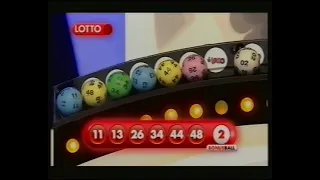 The National Lottery Draw - Wednesday 8th June 2005 - Thunderball / Lotto / Lotto Extra