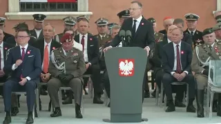 Ciekawe o czym myślał Hołownia gdy Prezydent Andrzej Duda mówił o CPK ?!