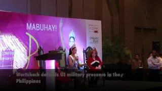 VIDEO: Pia Wurtzbach defends presence of US forces in PH