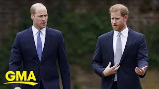 New documentary gives glimpse into Prince Harry and Prince William's fallout l GMA