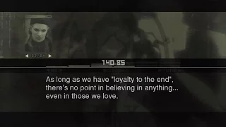 Metal Gear Solid 3 - Loyalty To The End
