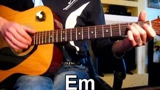 Евгений Маргулис - Письма Тональность ( Еm ) Как играть на гитаре песню