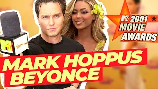 Mark Hoppus & Beyonce hosting the 2001 MTV Movie Awards Pre Show (Subtítulos en Español)