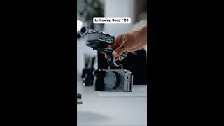 Unboxing Sony Fx3 #shorts