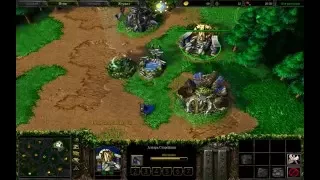 Warcraft 3 Фаст пушь Ночьные Эльфы