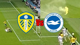 MAD LIMBS + PYROS AT THE END AS "SACK THE BOARD" RINGS AROUND | Leeds vs Brighton