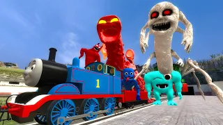 Garten of Banban 7: Building Thomas Train By Cursed Donald,Toby Train and Friends in Garry's Mod