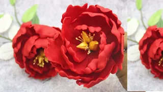 Sugar peony flower tutorial || sugar flower tutorial 2023