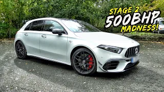 THIS *500BHP TUNED* MERC A45S HAS DEVASTATING ACCELERATION!