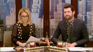 Live With Kelly 11/28/2016 co host Billy Eichner;Felicity Jones; Travis Fimmel