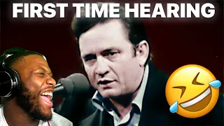 FIRST TIME HEARING Johnny Cash - A Boy Named Sue