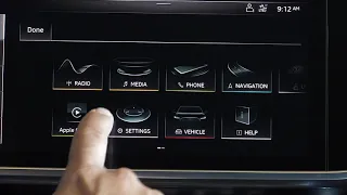 Die neue Audi A6 Limousine Infotainment system
