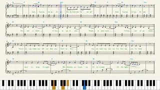 Daniel Caesar — Let Me Go (Piano Sheet Music)