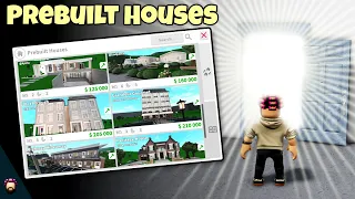 Touring All Prebuilt Houses In Bloxburg!