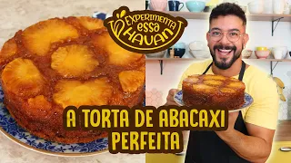 TORTA DE ABACAXI SIMPLES E GOSTOSA