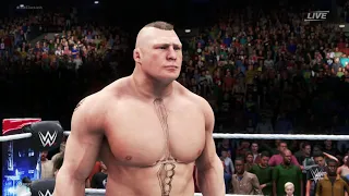 Brock Lesnar vs Rey Mysterio - World Heavyweight Championship