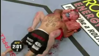 TOP BLOODIEST fights UFC  #4 Jay Hieron vs Jonathan Goulet
