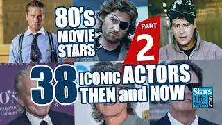 80's Movie Stars : 38 Iconic Actors Nowadays | Hollywood Moviestars Then And Now