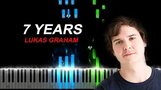 Lukas Graham - 7 Years Piano Tutorial