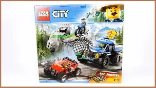 LEGO 60172 City Mountain Police Dirt Road Pursuit