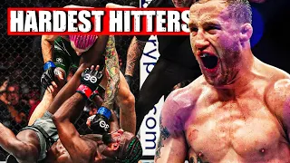 The Hardest Hitters In EVERY Weight Class in MMA (UFC)