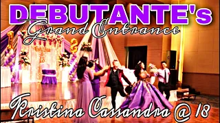 Emcee’s Opening Spiel | Grand Entrance of the Debutante | Kristina Cassandra @ 18 | Hosted by HAPI