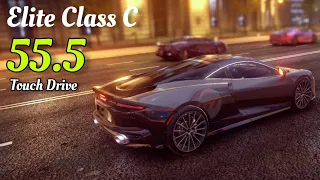 Asphalt 9 | Elite Class C  | 55.5 by McLaren GT | Touch Drive | Shen City | Top 10℅