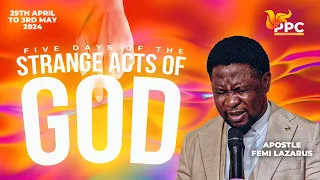 FIVE DAYS OF THE STRANGE ACTS OF GOD || PROPHETIC PRAYER CONTACT || 3RD MAY 2024